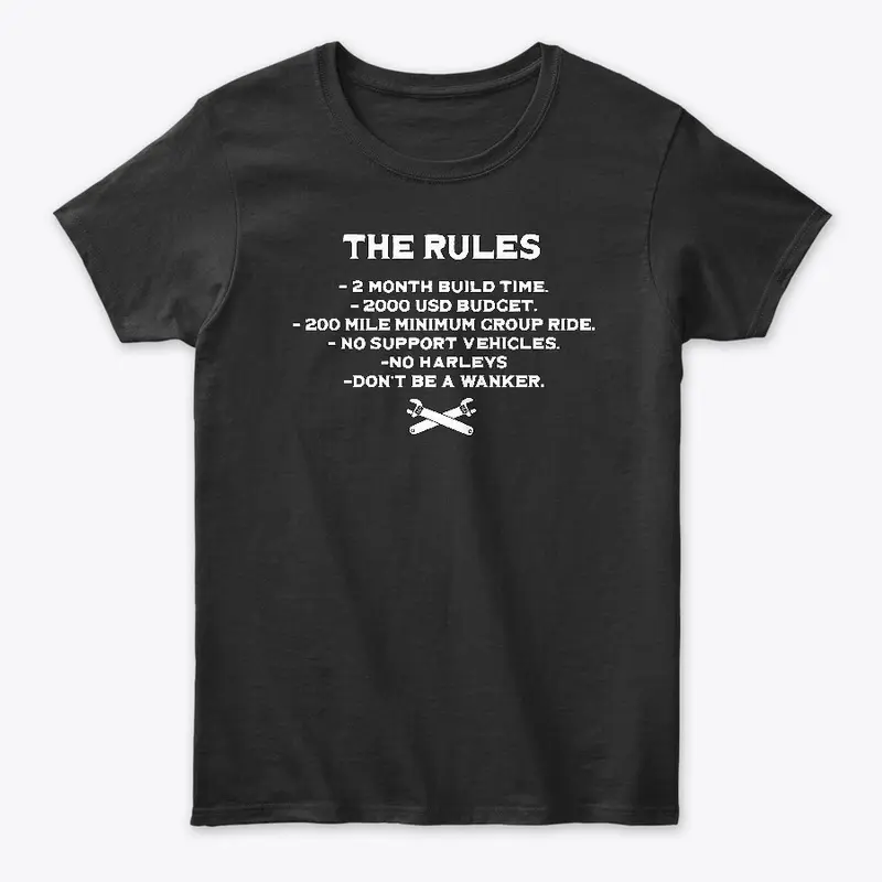 Fundraiser - The Rules Tee